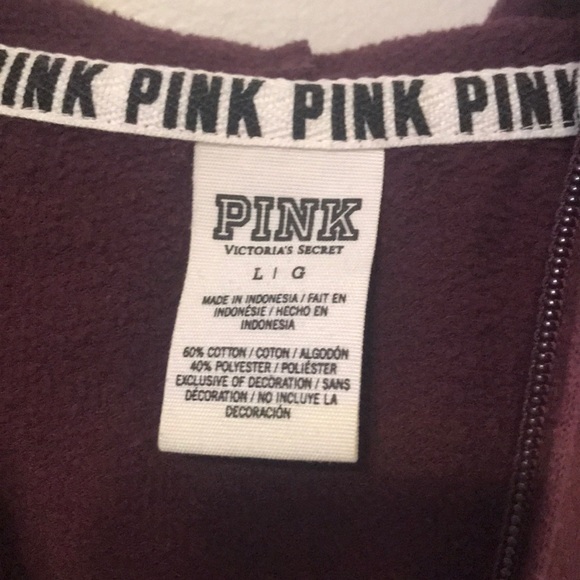 vs PINK zip up jacket - Picture 5 of 6